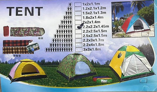 CAMPING TENT 6 PERS